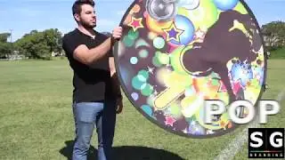 Round Pop Up Banner set-up video