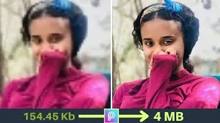 How To Increase Image Clarity in Picsart | Save in HD High Quality