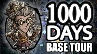 1000 DAYS MEGABASE TOUR (Wanda) | Don't Starve Together (ESP/ENG)