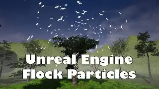 UE4 Flock particles