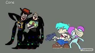 FNF X Pibby Concept Song || Vs Buzz Lightyear and Woody - Broken Toys