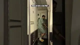 When you have a Long Flight #Shorts
