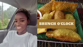 Trying cheese and crab wonton 