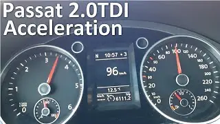 Passat B7 2.0TDI 177HP Acceleration