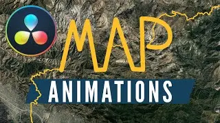 Map Animations in DaVinci Resolve with Fusion