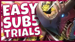 Dauntless Embermane trials - EASIEST sub 5 build and guide
