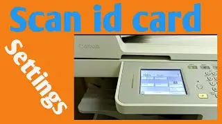 How to scan Id card to one page in canon ir 2525,2520,2530 | Daily New Solutions |