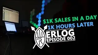 1,000 Hours Later, $1,000 Sales in a Day - the eCommerce Journey | ERlog 2