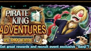 optc pirate king adventures Vs rayleigh lv 79 team