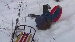 Зимняя рыбалка для ПАПЫ или развлечения для Деток