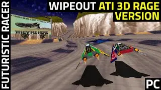 WipEout - ATI 3D Rage version (1996) - PC Futuristic Racing Games