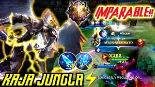 KAJA JUNGLA ⚡ ¿EL NUEVO META PARA EL SOLO Q? Gameplay brutal Kaja Mobile Legends español 2022 🔥