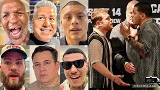 FIGHTERS & LEGENDS PREDICT CANELO VS EDGAR BERLANGA FIGHT "BERLANGA GETS KNOCKED OUT & PISS BLOOD"
