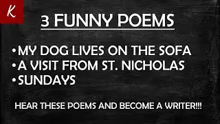 Funny Poems for Kids | English | Class 5 & 6 | KnockLedge