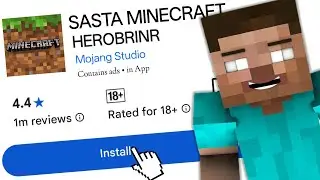 I Found the CRAZIEST Minecraft Copy Game on Play Store 😱 | THE RUSHI 