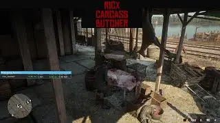 RedM Script - RicX Carcass Butcher - RedEM:RP & VORP Script for RedM