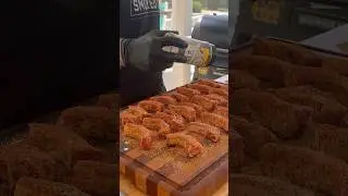 Did you see these Party Ribs? Full Video on Channel #ribs #partyribs #bbqshorts #traegergrills