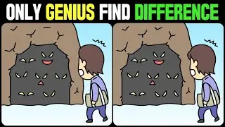 Spot The Difference : Only Genius Find Differences [ Find The Difference #542 ]