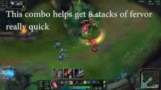 League of Legends - Fiora 5 Hit Combo Tutorial
