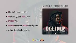 Don Toliver x Travis Scott x Metro Boomin (Construction Kits + Midi) Trap Sample Pack 2023