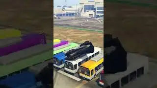 БЭТМОБИЛЬ VS 100 АВТОБУСОВ В ГТА 5 ОНЛАЙН | ТАЧКА С РЕАКТИВНЫМ ДВИГАТЕЛЕМ |#shorts GTA 5 ONLINE