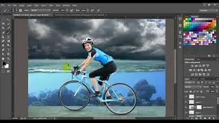 Under Water Effect photo manipulation adobe Photoshop 2017 tutorial