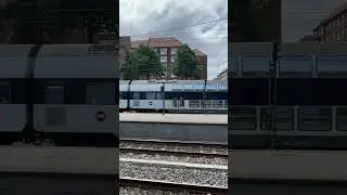 Vectron med DD vogne på Valby station