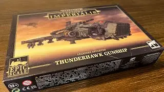 Legion Imperialis ThunderHawk Gunship Unboxing