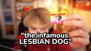 Tommy received a Lesbian Bella Sticker