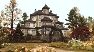 Abandoned Asylum Spooky Stop Motion noCC | The Sims 4