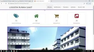 Sistem Informasi Logistik Rumah Sakit Non Medis Berbasis Web PHP MySQLi