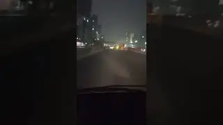 রাজধানীতে রাতে রাস্তায় লাইট নেই।