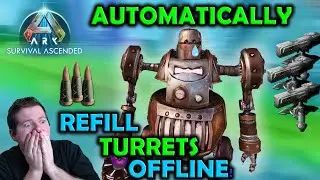 Automatic Robot Ammobox - Easiest Way to Fill Your Turrets When Your Offline/Getting RAIDED