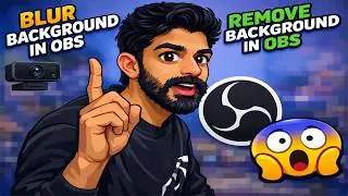 OBS Webcam High Quality Settings | Remove Background Without Green Screen