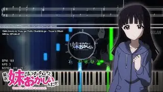 『Playable MIDI / Synthesia Visual』 ImoCho - Yuuya to Mitsuki