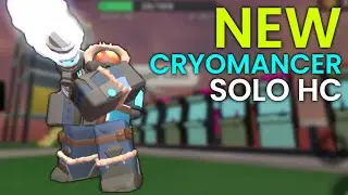 NEW CRYOMANCER EASY SOLO HARDCORE - Tower Defense Simulator (ROBLOX)