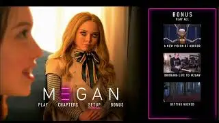 MΞGAN (2023) - Blu-ray Menu Walkthrough