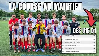 La COURSE au MAINTIEN des U15 ! (tout s'est joué sur la dernière journée)