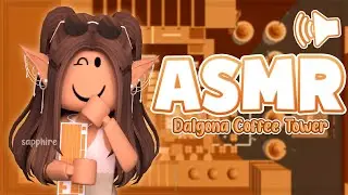 ROBLOX Dalgona Coffee Tower but it's Keyboard ASMR