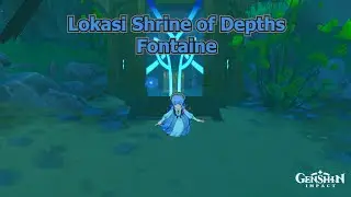 Lokasi Shrine of Depths di Fontaine - Genshin Impact