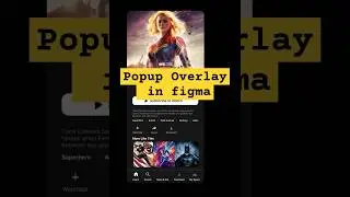 Popup Overlay in Figma | Figma Prototype 