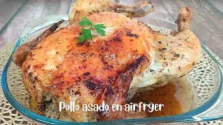 POLLO ASADO en AIRFRYER, facilísimo!!