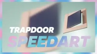 SPEEDART DE UN TRAPDOOR // BLENDER