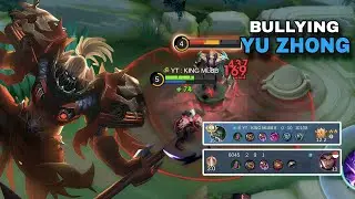 HOW TO BULLY YU ZHONG (must watch) BUILD TOP GLOBAL TERIZLA | MLBB