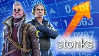 o maior stonks da história no CS GO 1000%
