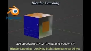 Blender Learning How To Apply Multiple Materials In An Object In Blender 3.0