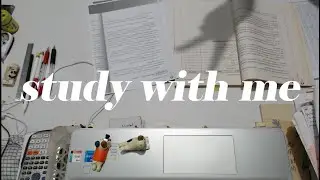 Study With Me Live  / Pomodoro 50/10 / Rain Sounds 117