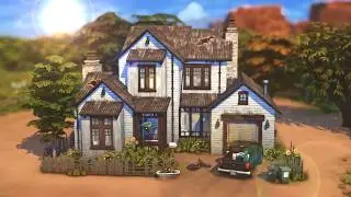 Realistic Rundown Cluttered Family Home Stop Motion | No CC | The Sims 4