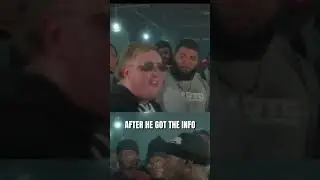 RUM NITTY gives fan favorite CJA a shot & he doesnt waste it!! 