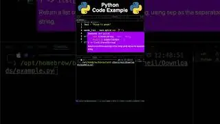 Split Words in a String into a List Using Python 